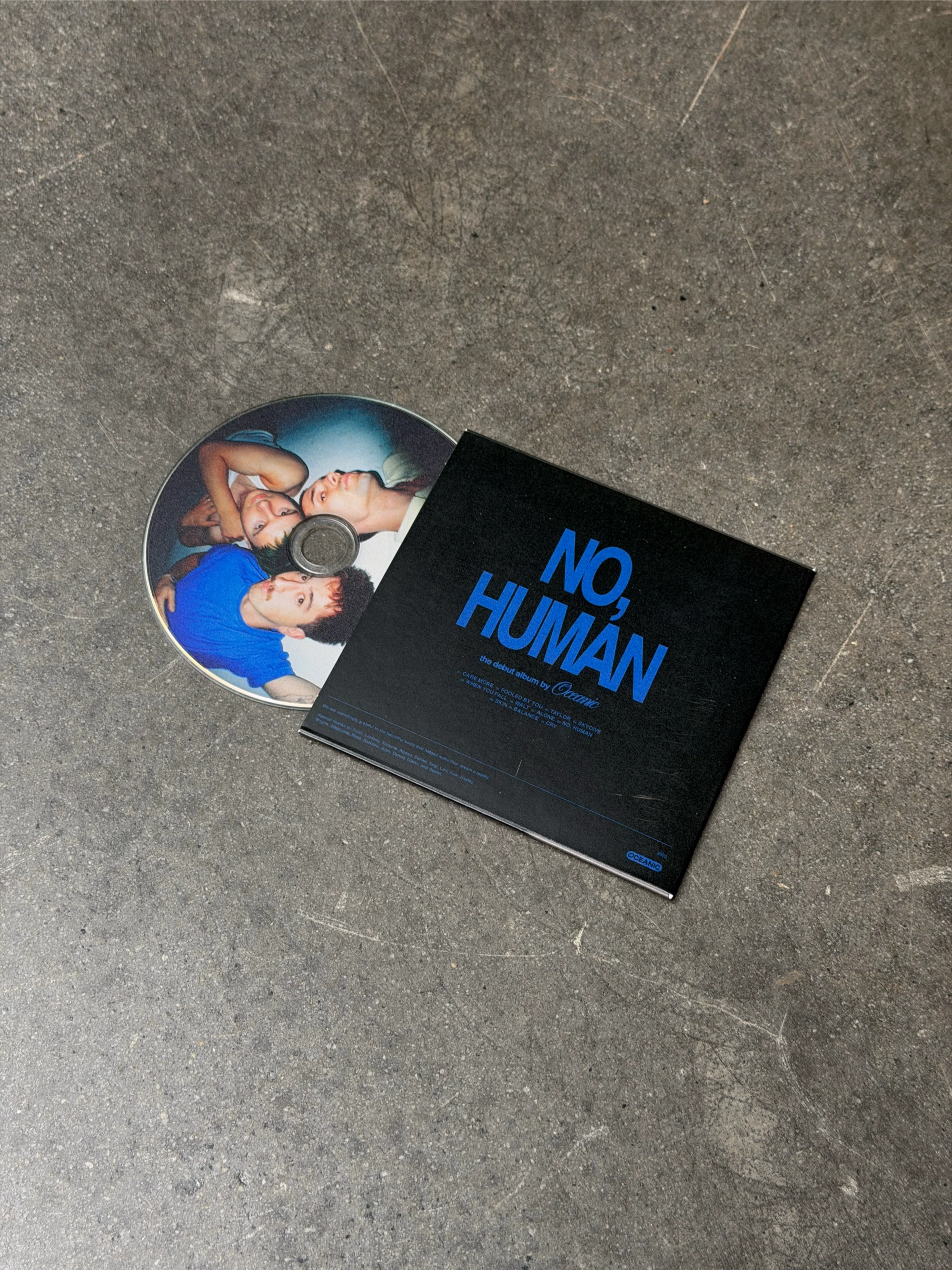 "No, Human" Album CD