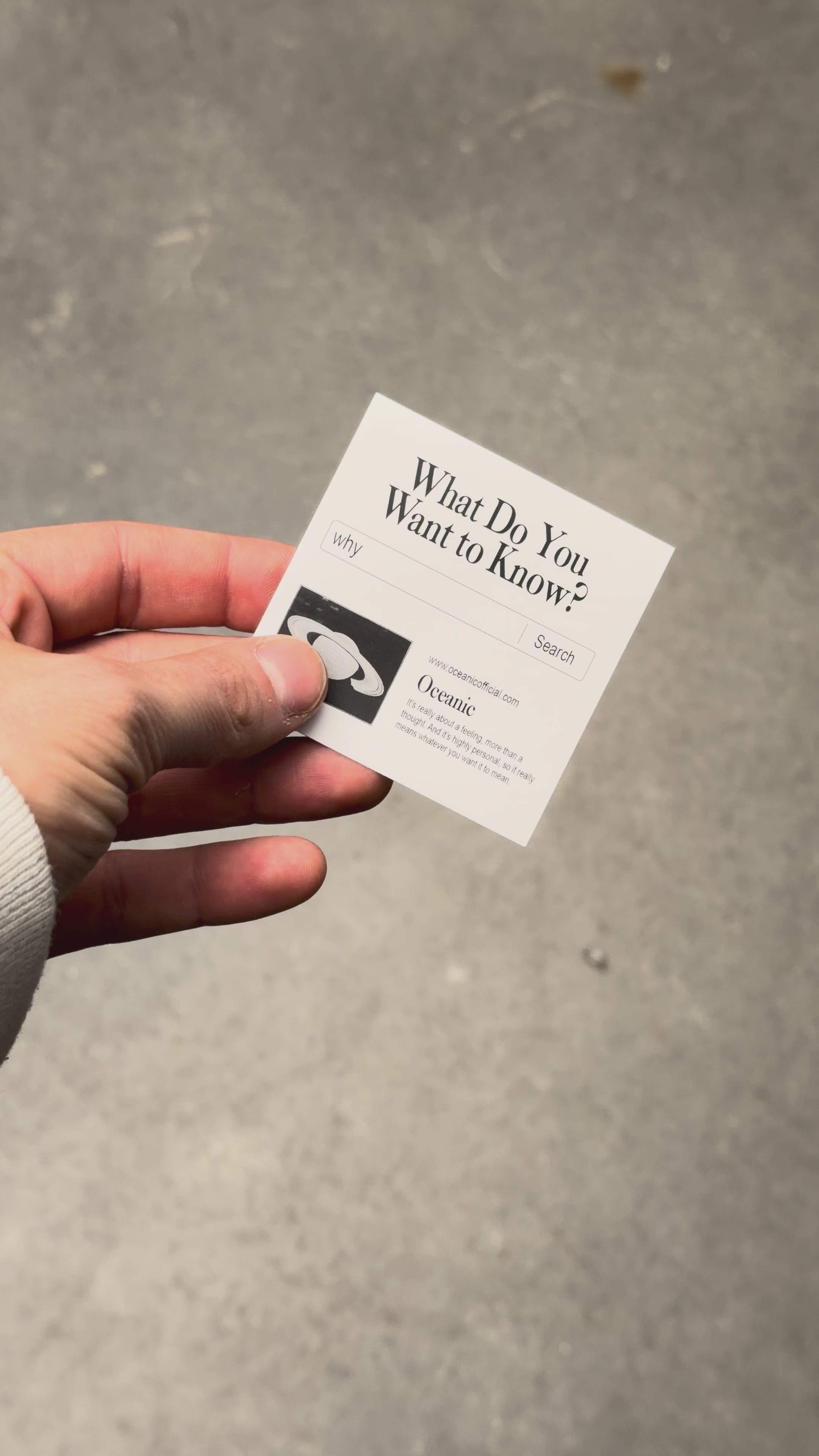 Search Sticker