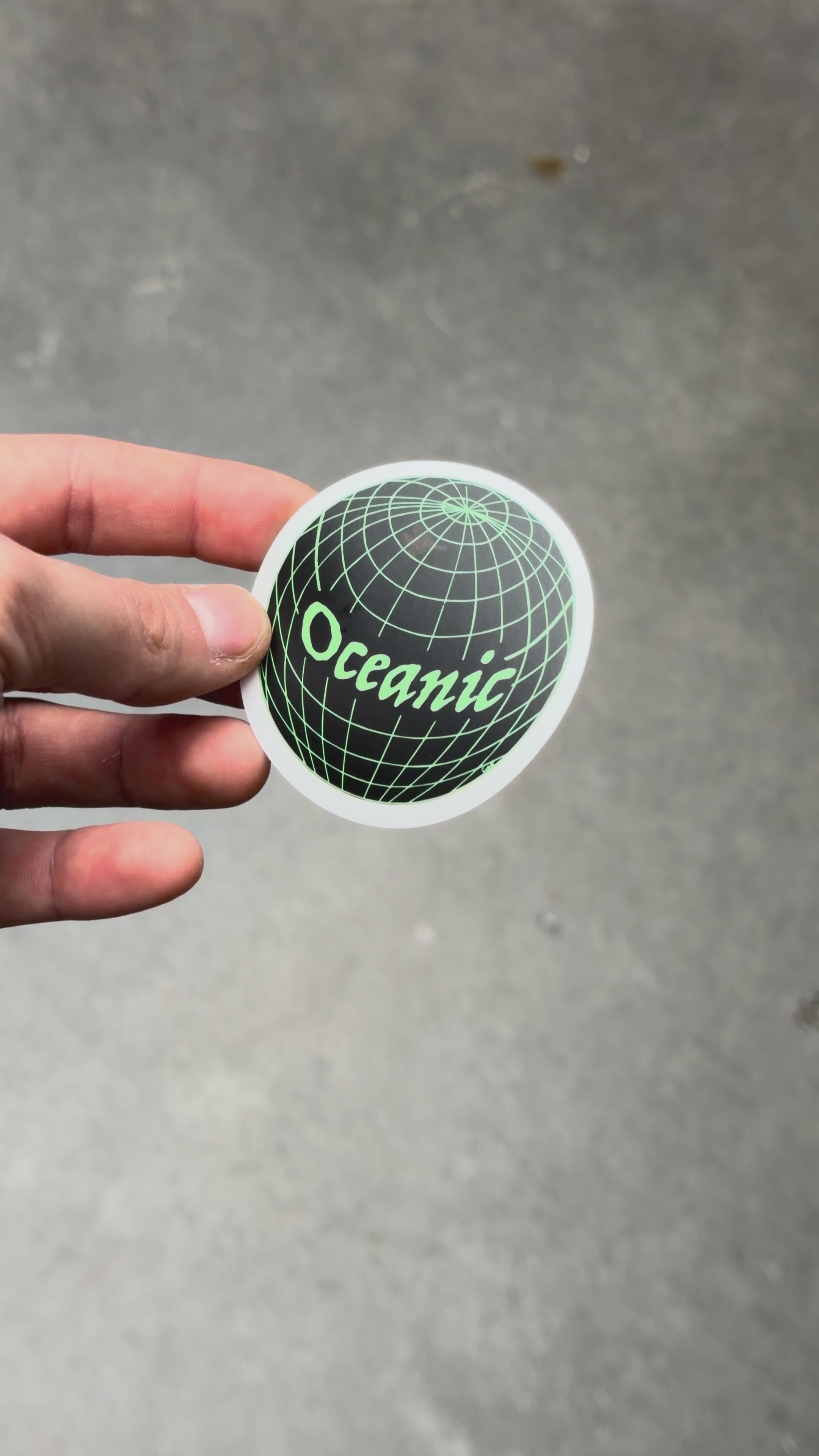 Globe Sticker